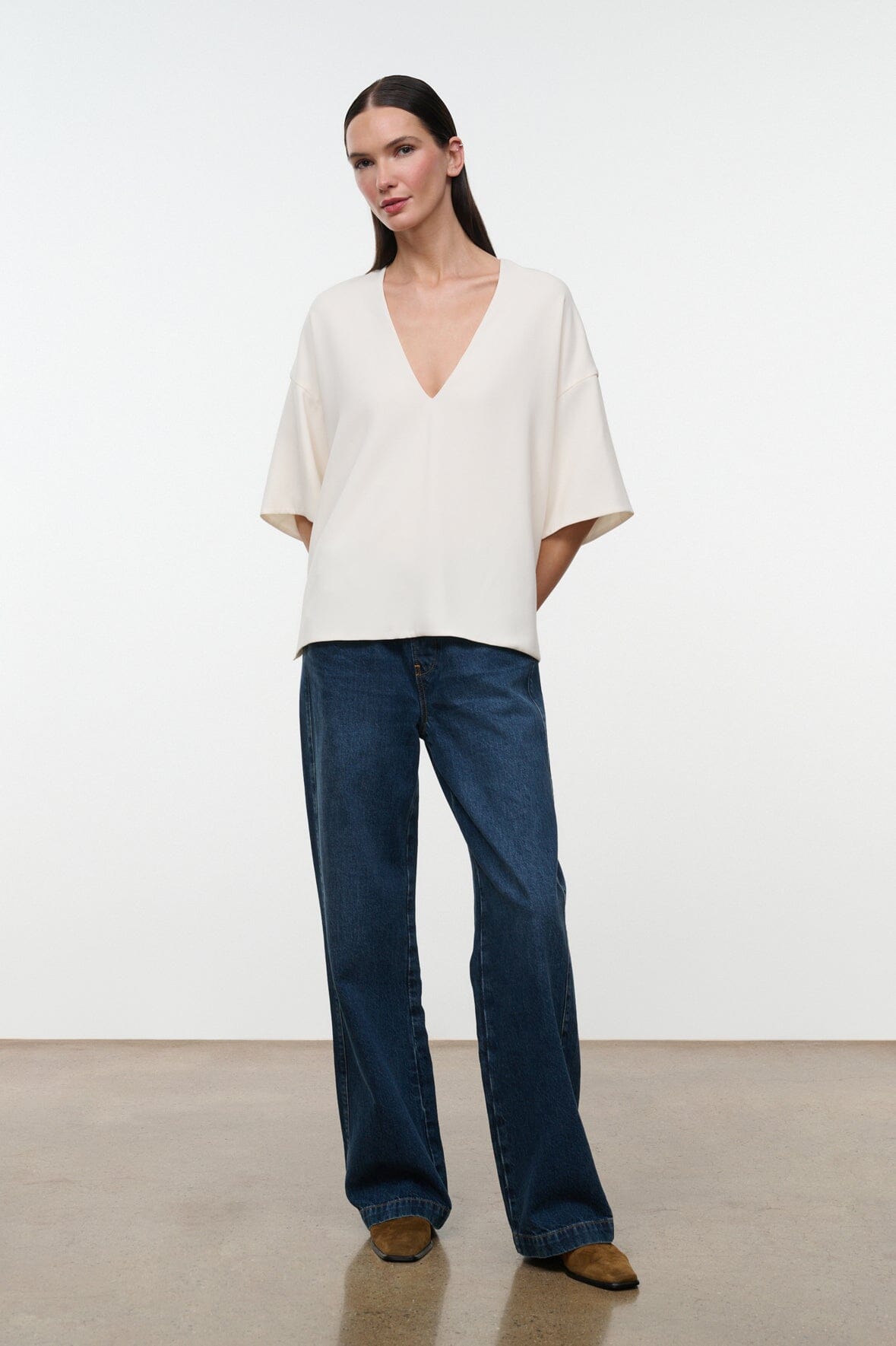 STAUD | Studio Tee Ivory