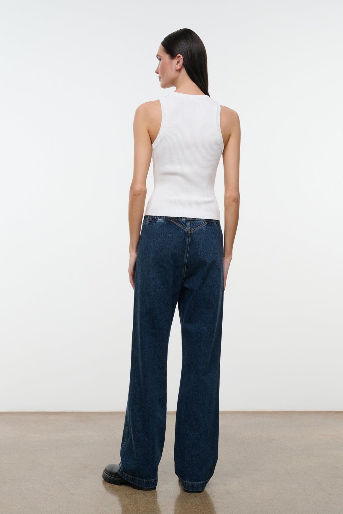 STAUD | Malia Tank White