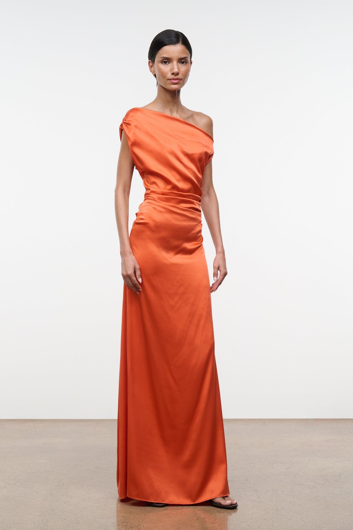 STAUD | Phare Silk Maxi Dress Koi