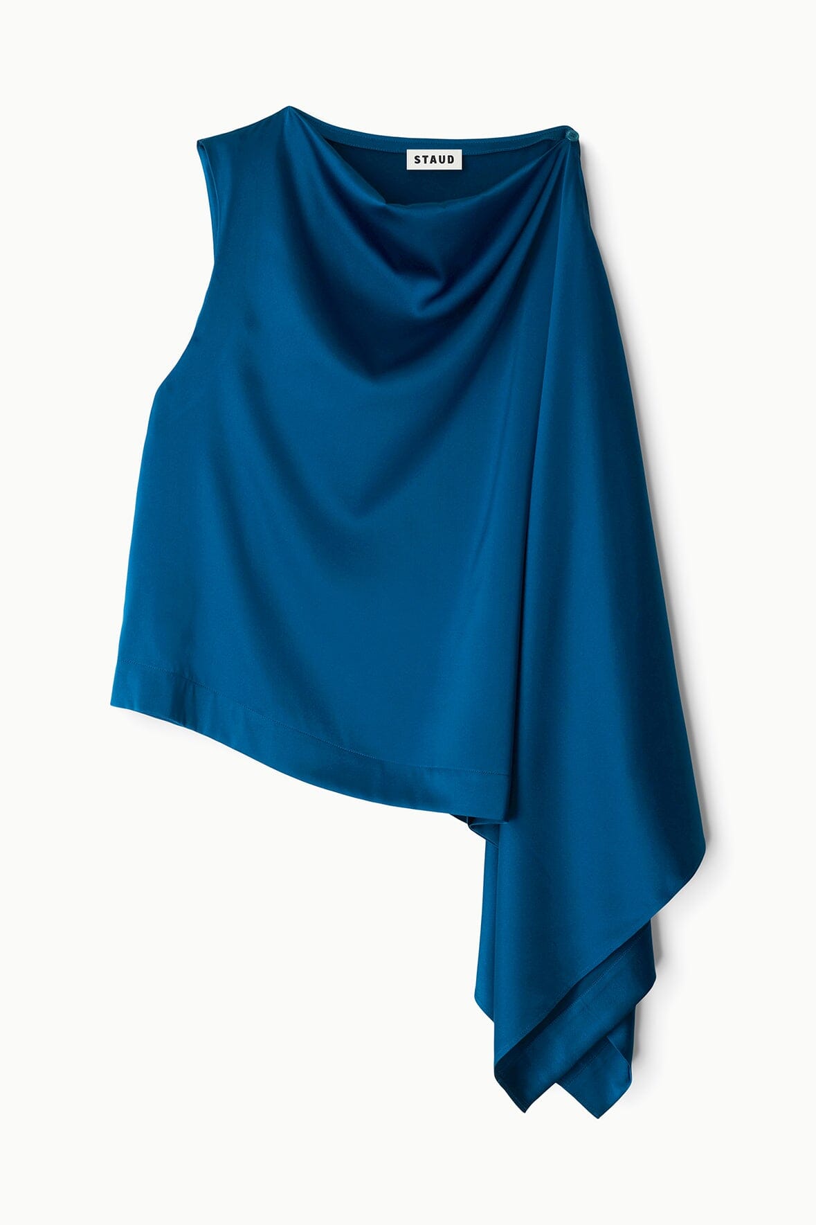 STAUD | Sabina Silk Top Harbor