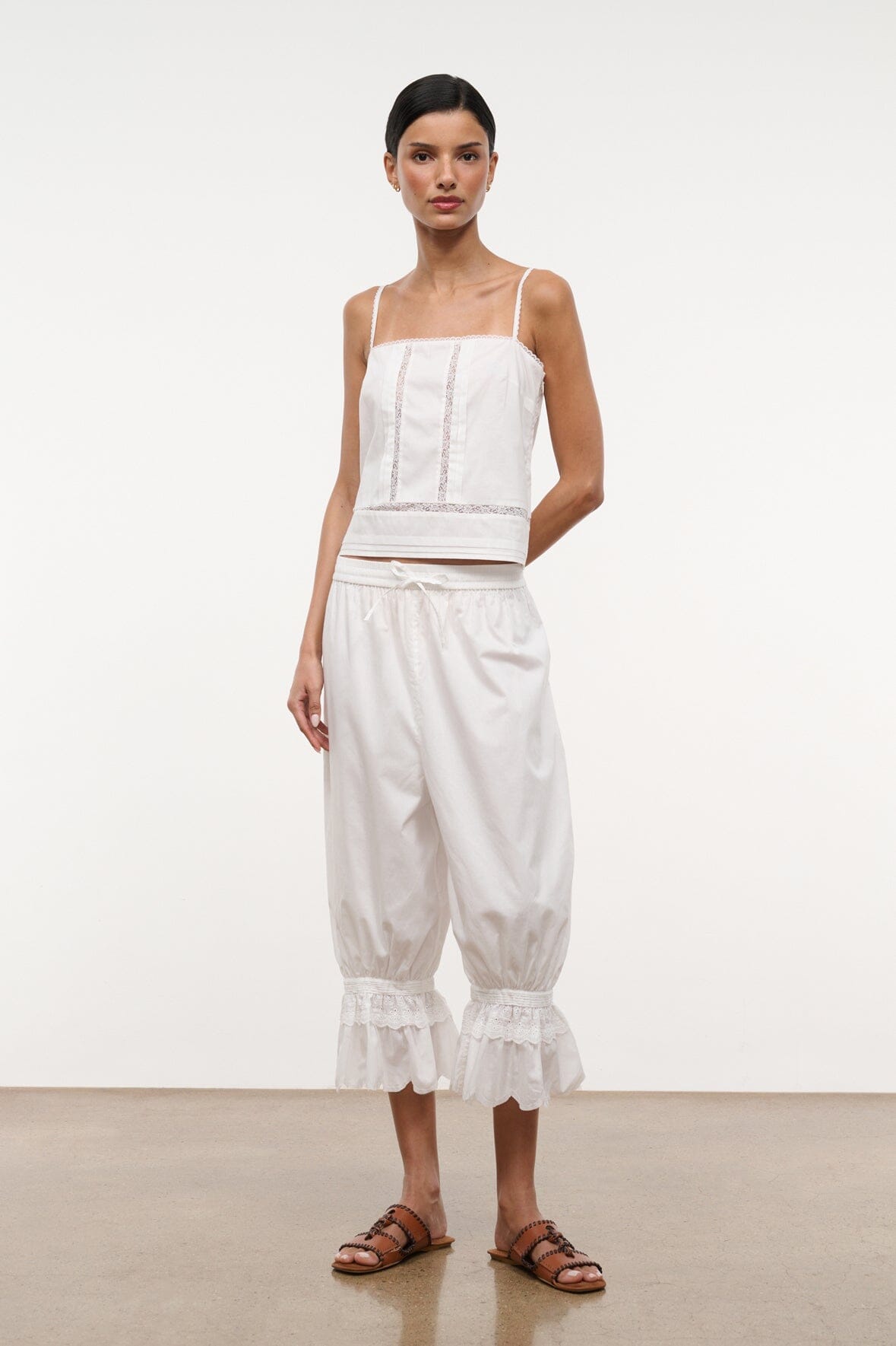 STAUD | Renzo Pant Ivory