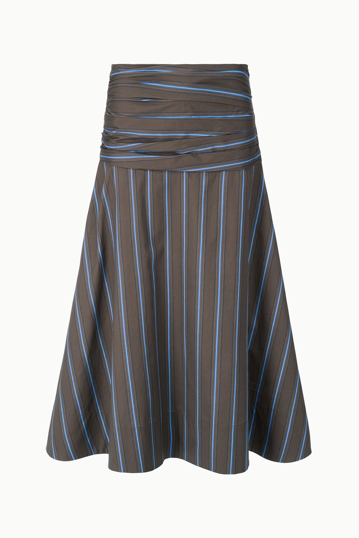 STAUD | Sol Skirt Huntington Stripe