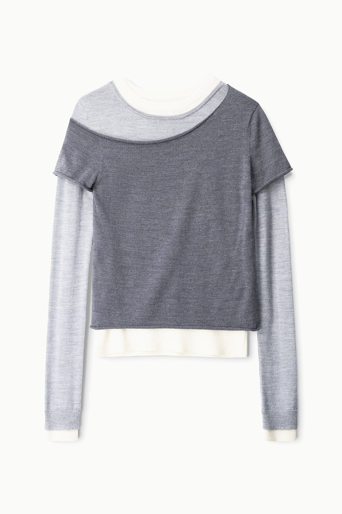 STAUD | Sera Sweater Heather Grey Multi