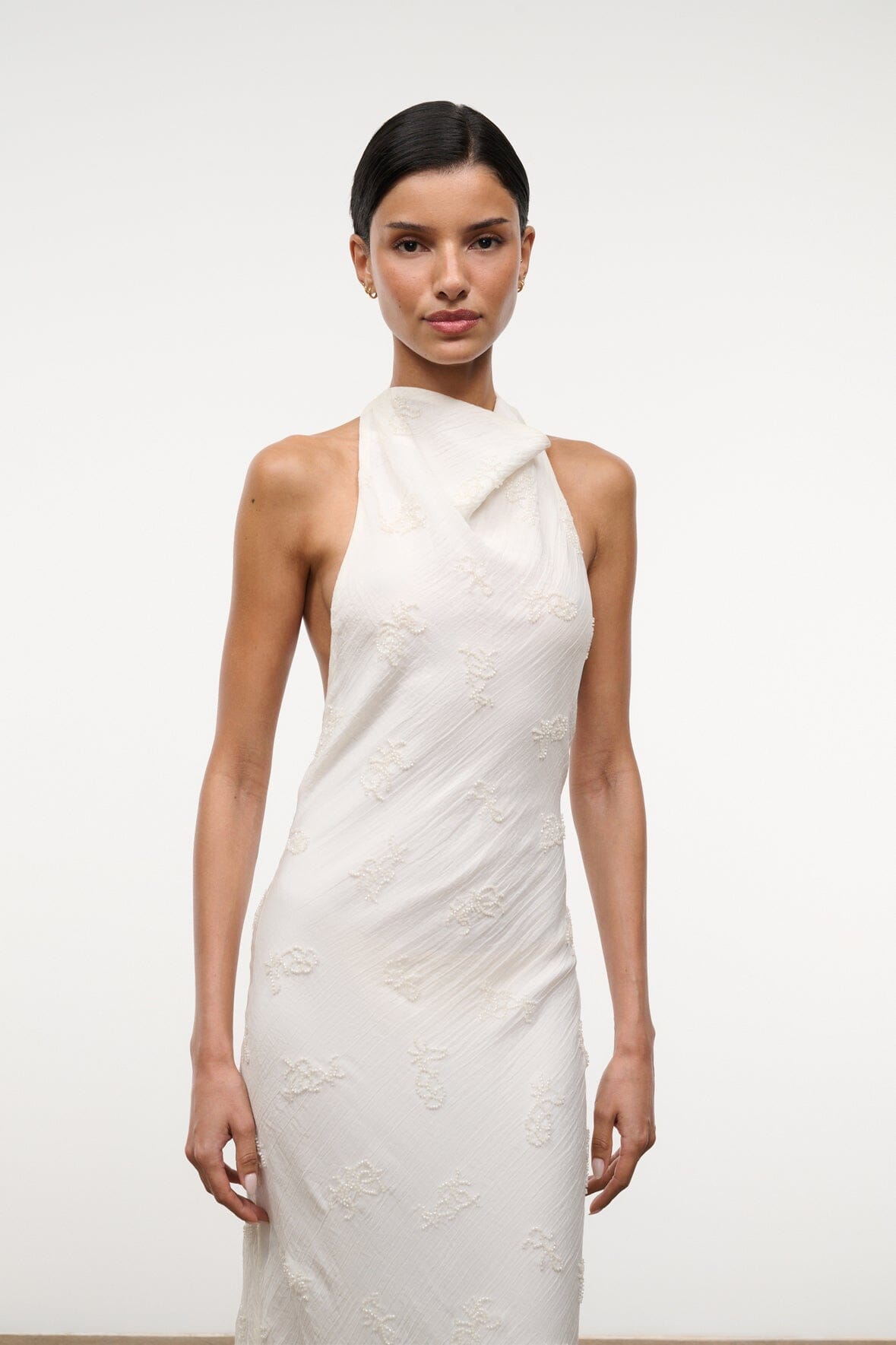 STAUD | Roselle Dress White