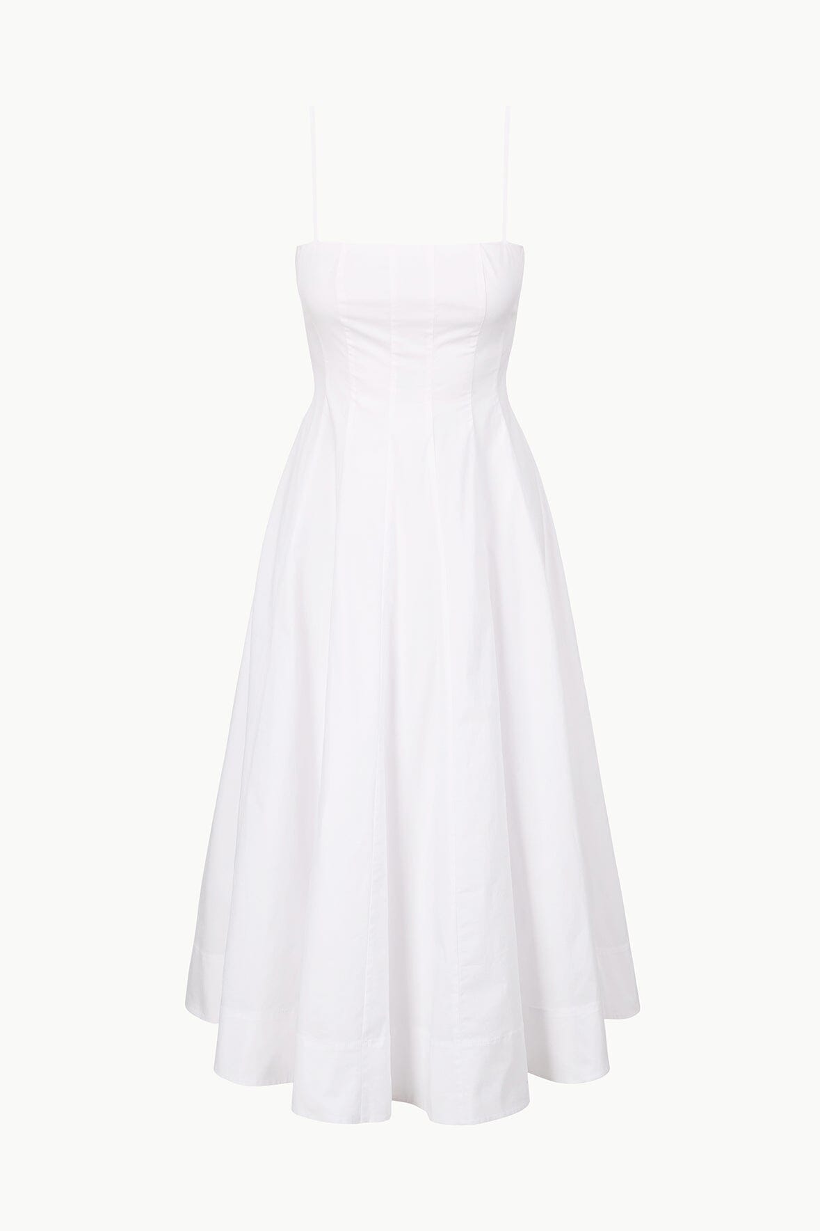 STAUD | Wylie Dress White 1