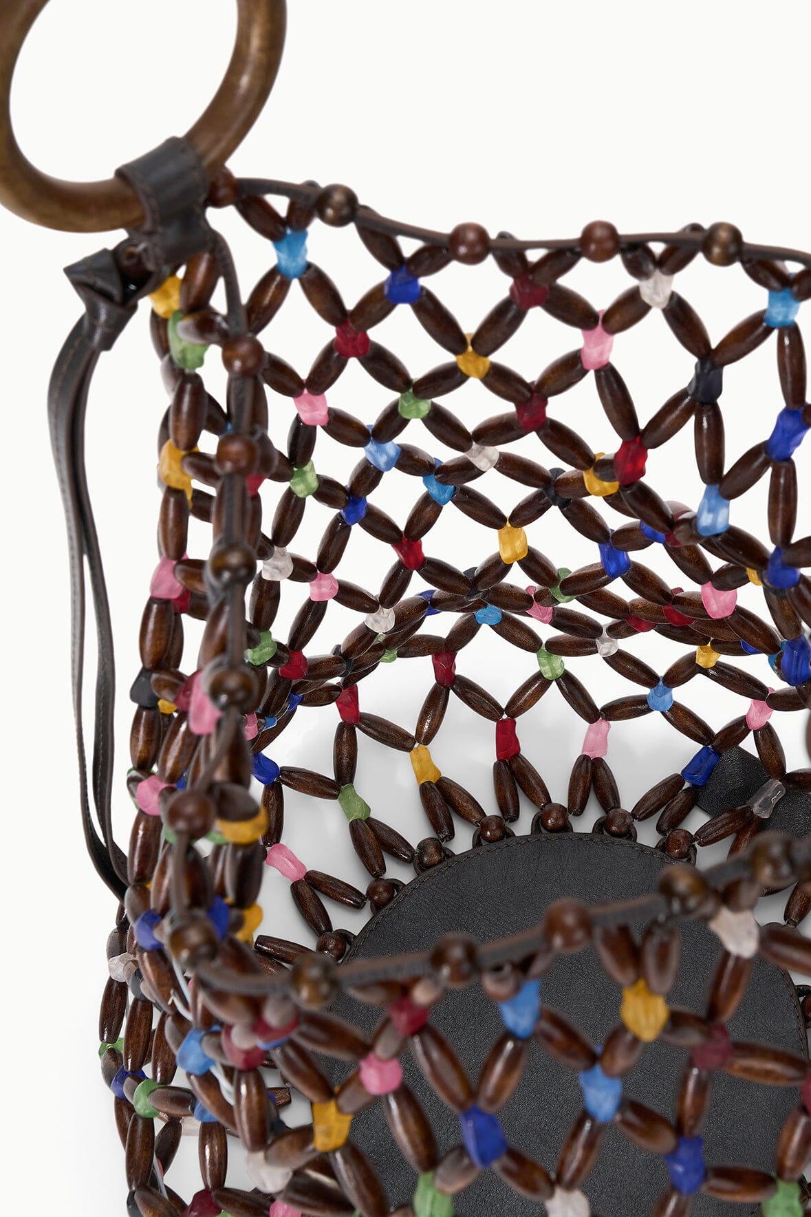 STAUD | Del Mar Bucket Bag Sea Glass Multi