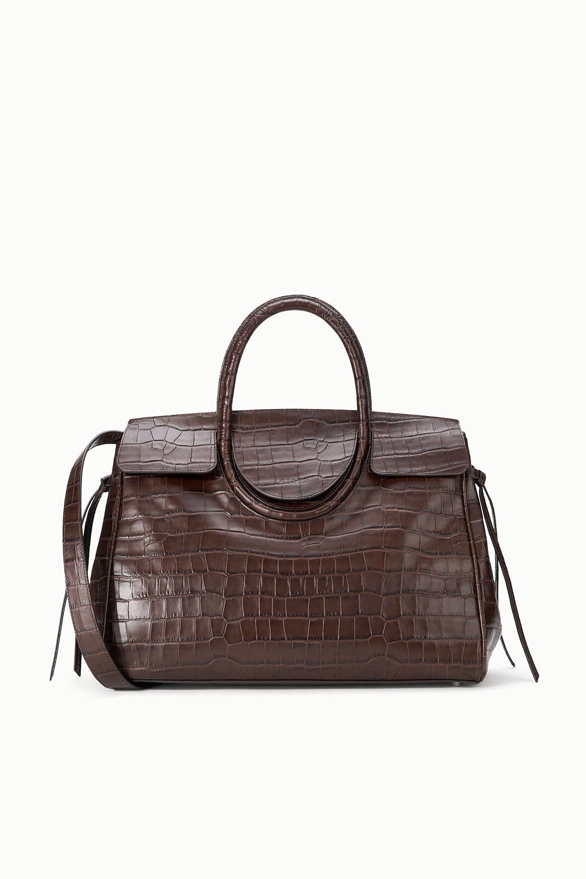 STAUD | Maude Carryall Espresso Croco