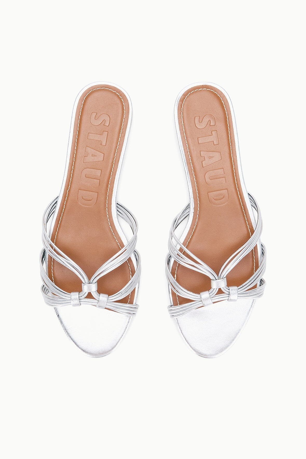 STAUD | Carrie Sandal Silver