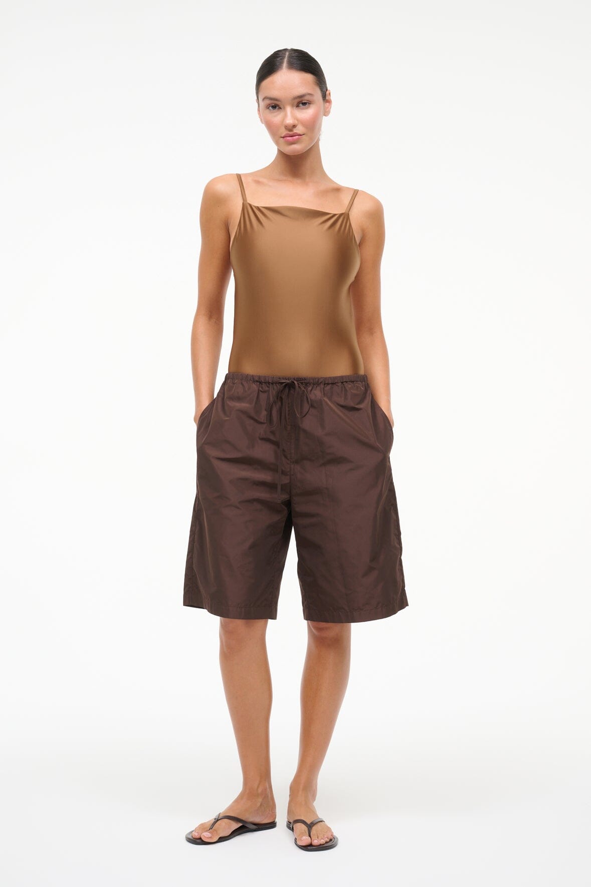 STAUD | Claudia One Piece Bronze