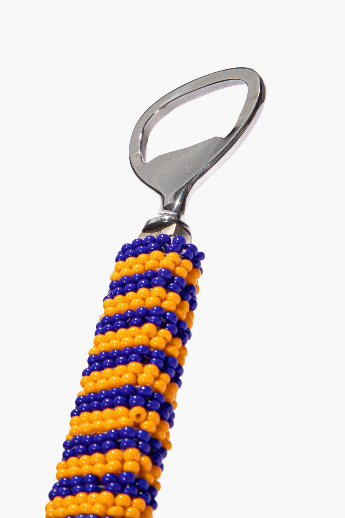 STAUD | Beaded Barware Blue Stripe