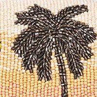 STAUD | Tommy Beaded Bag Santa Monica Sunset