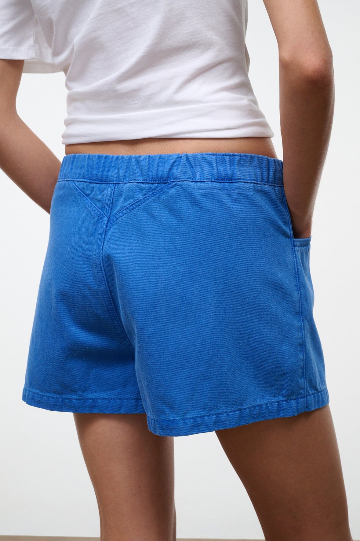 STAUD | Noah Short Cobalt