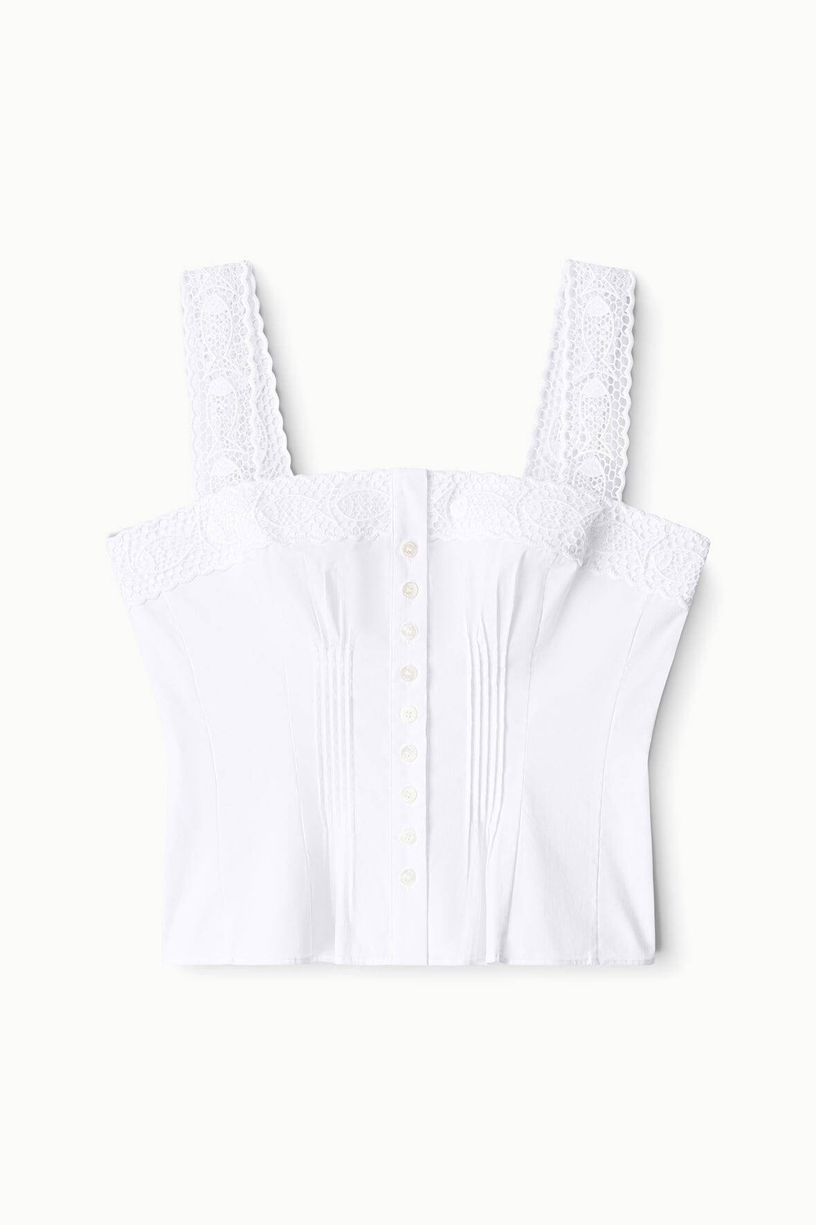 STAUD | Su26 Matilde Top White