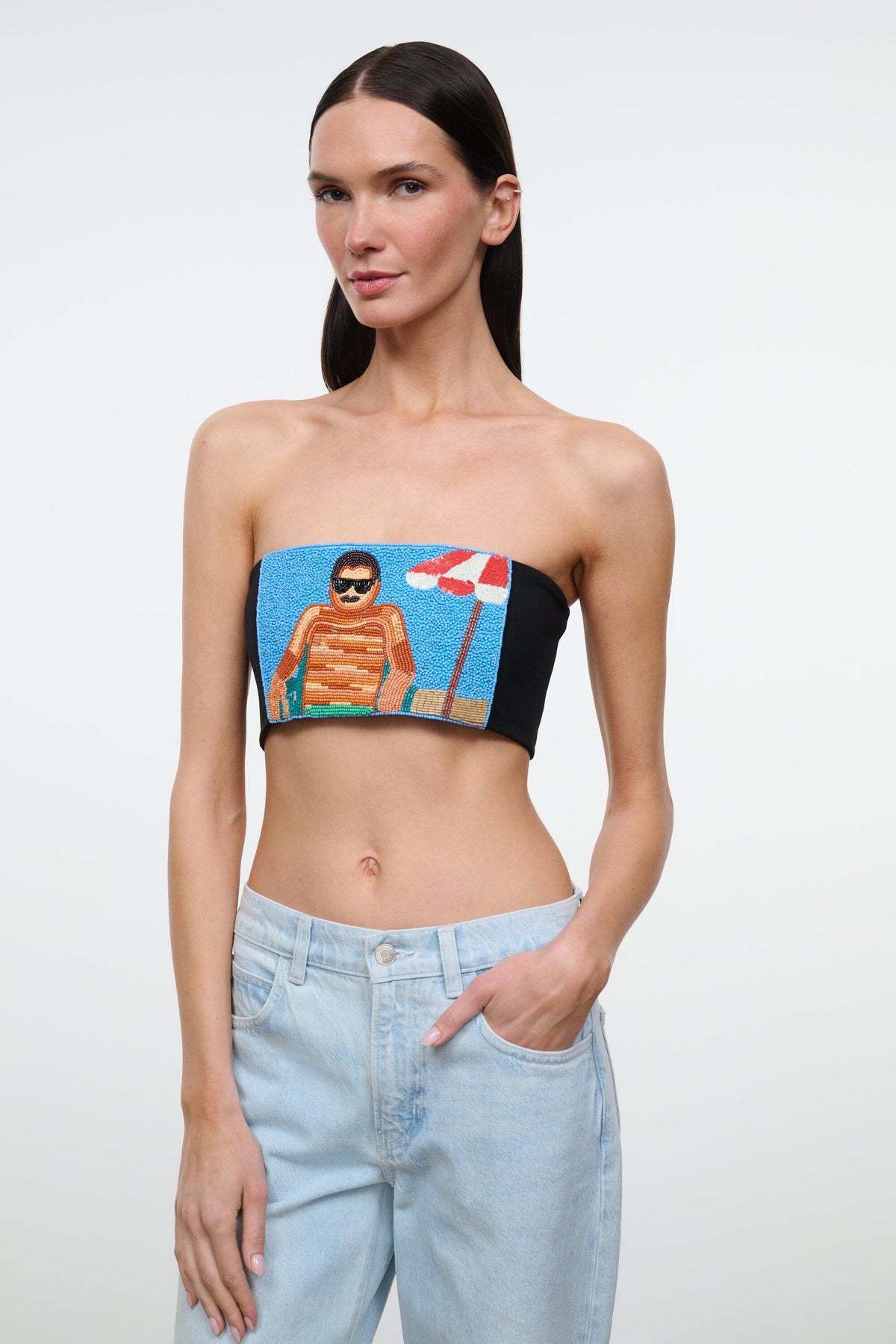 STAUD | Tommy Tube Top Sundaze