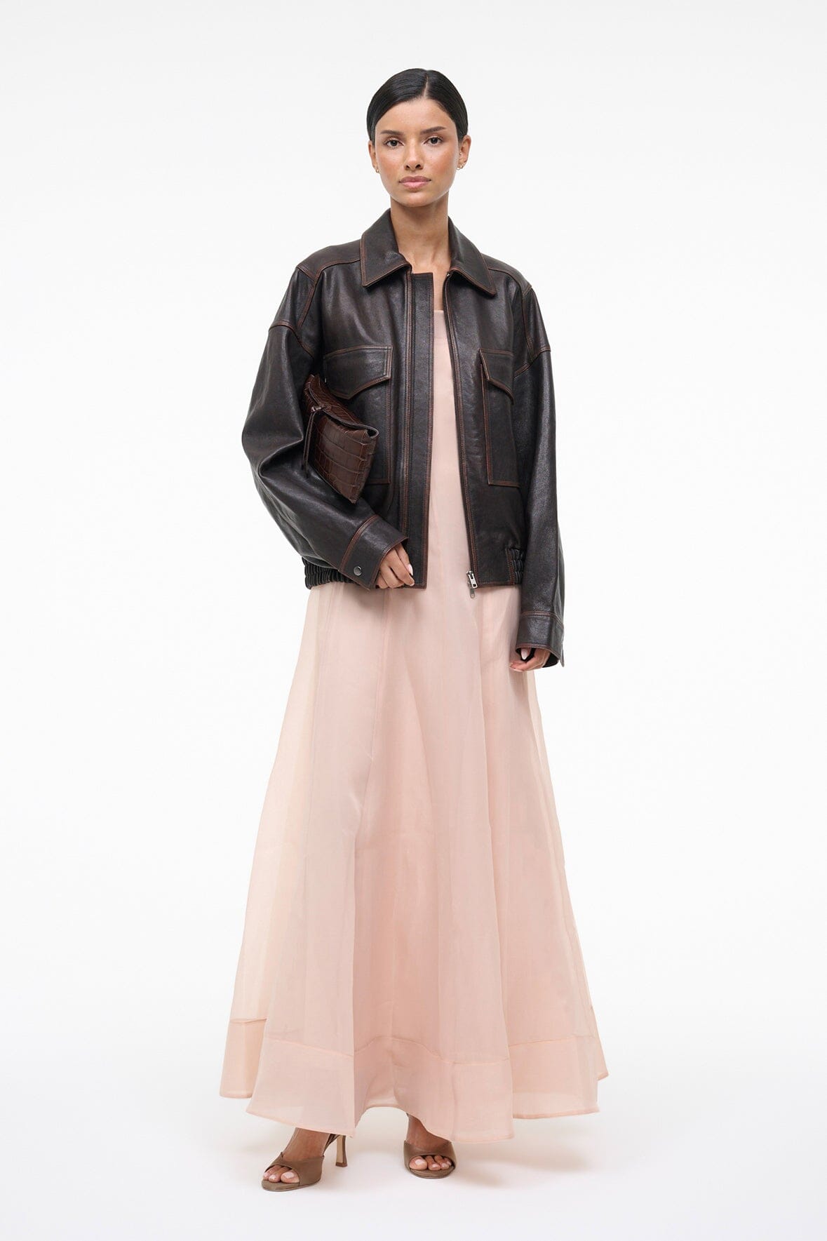 STAUD | Gustav Dress Fawn