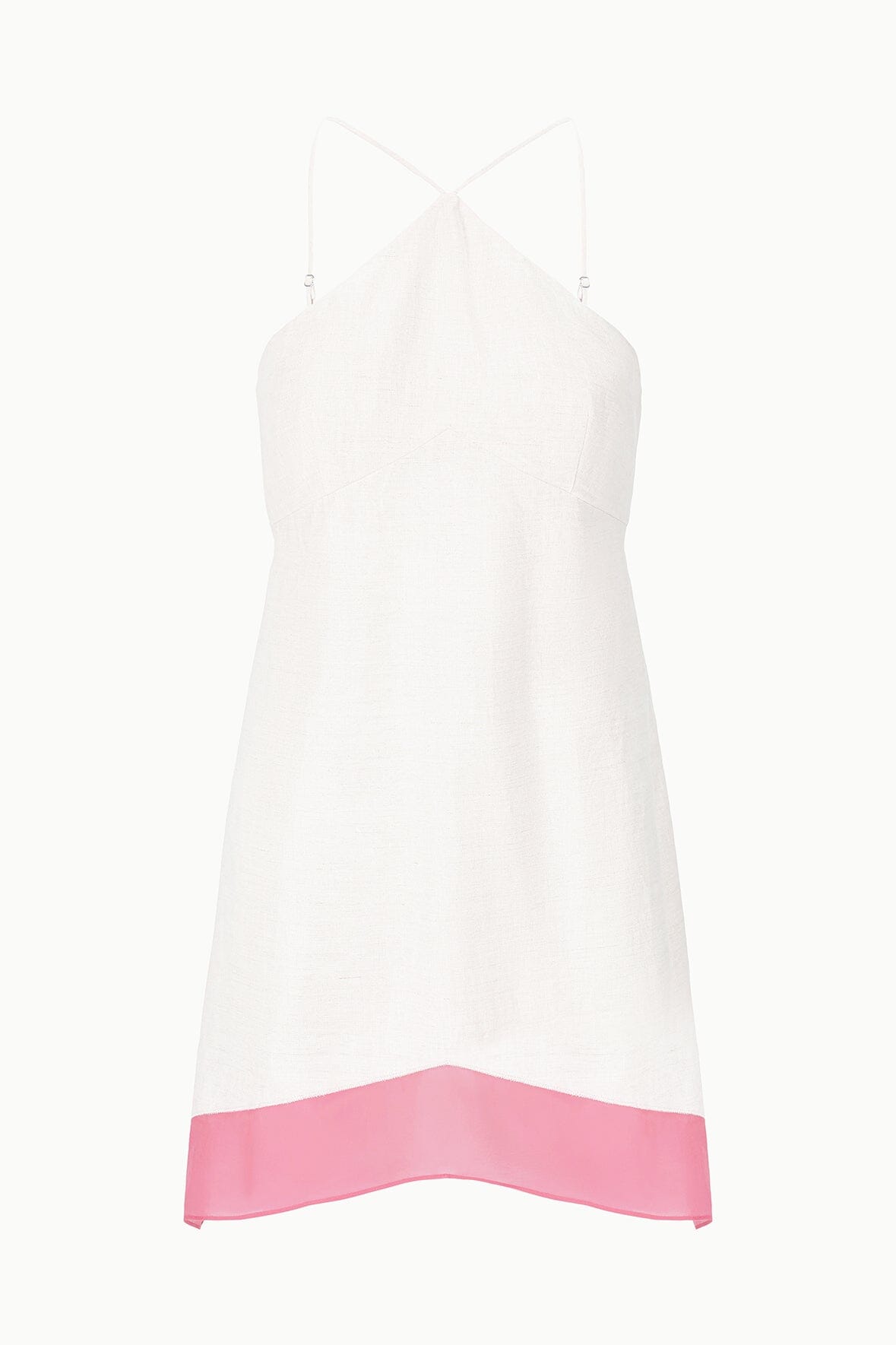 STAUD | Oro Linen Dress Blush Canyon