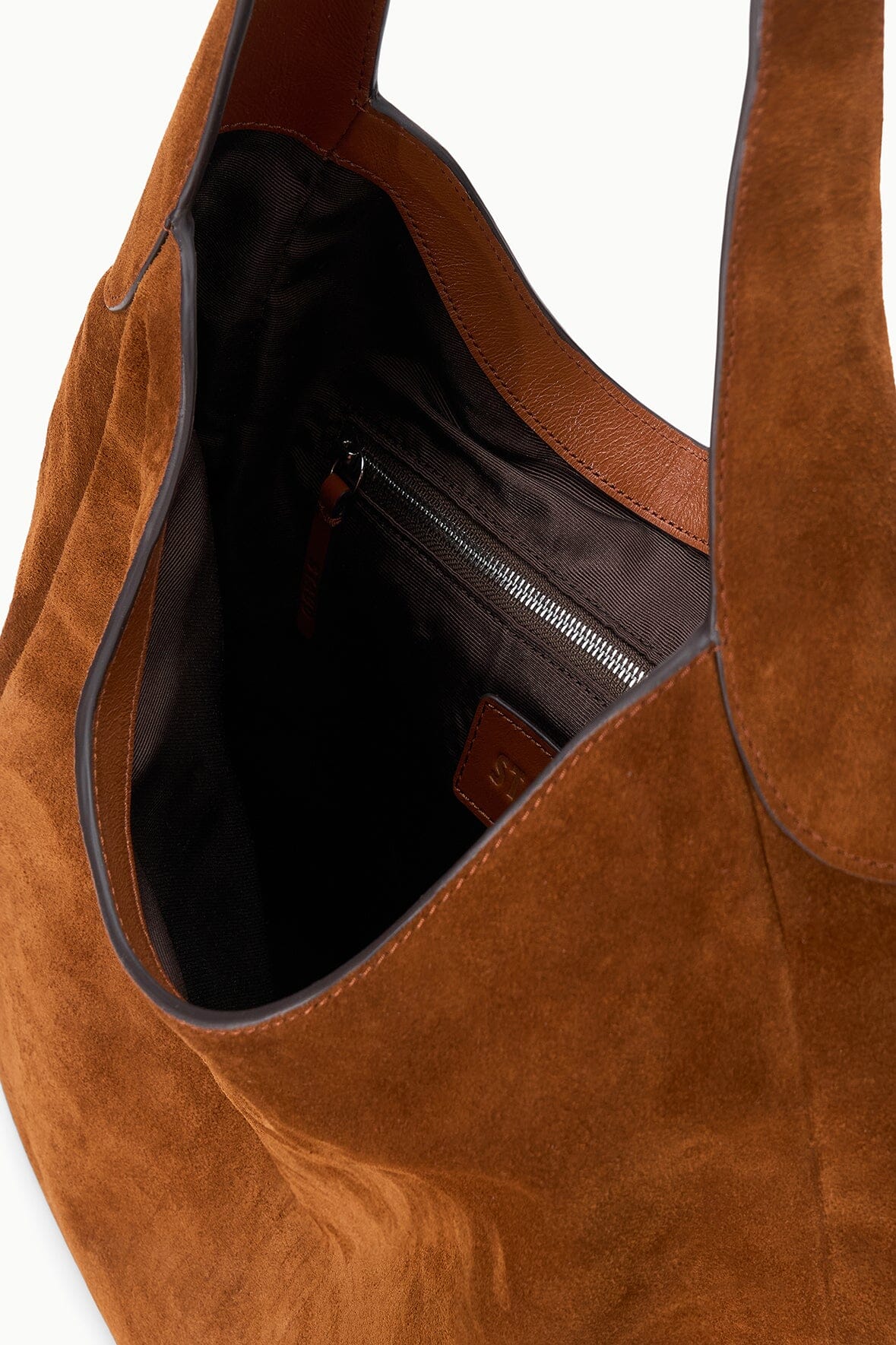 STAUD | Maya Hobo Bag Tabac Suede