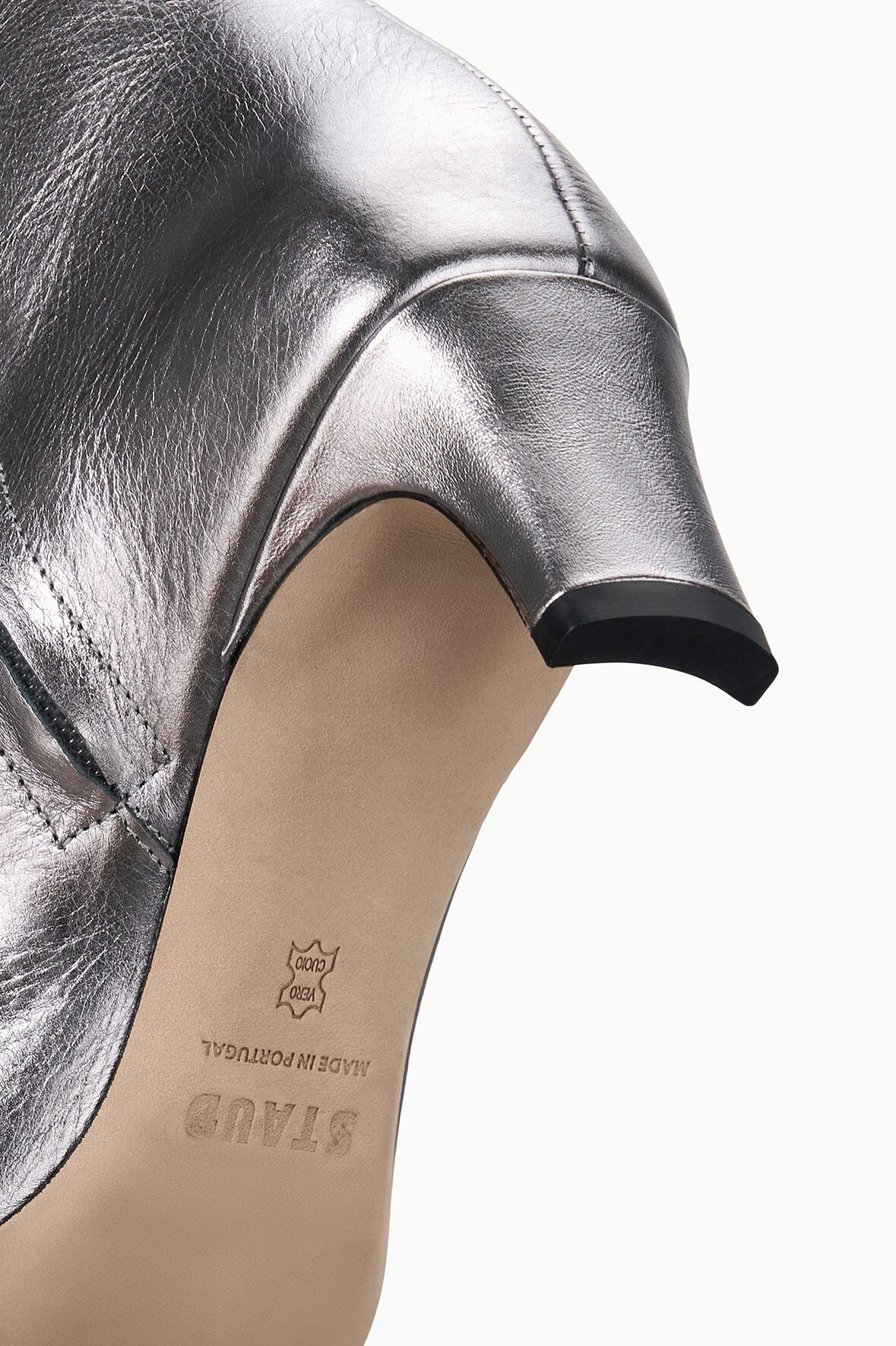 STAUD | Wally Ankle Boot Pewter