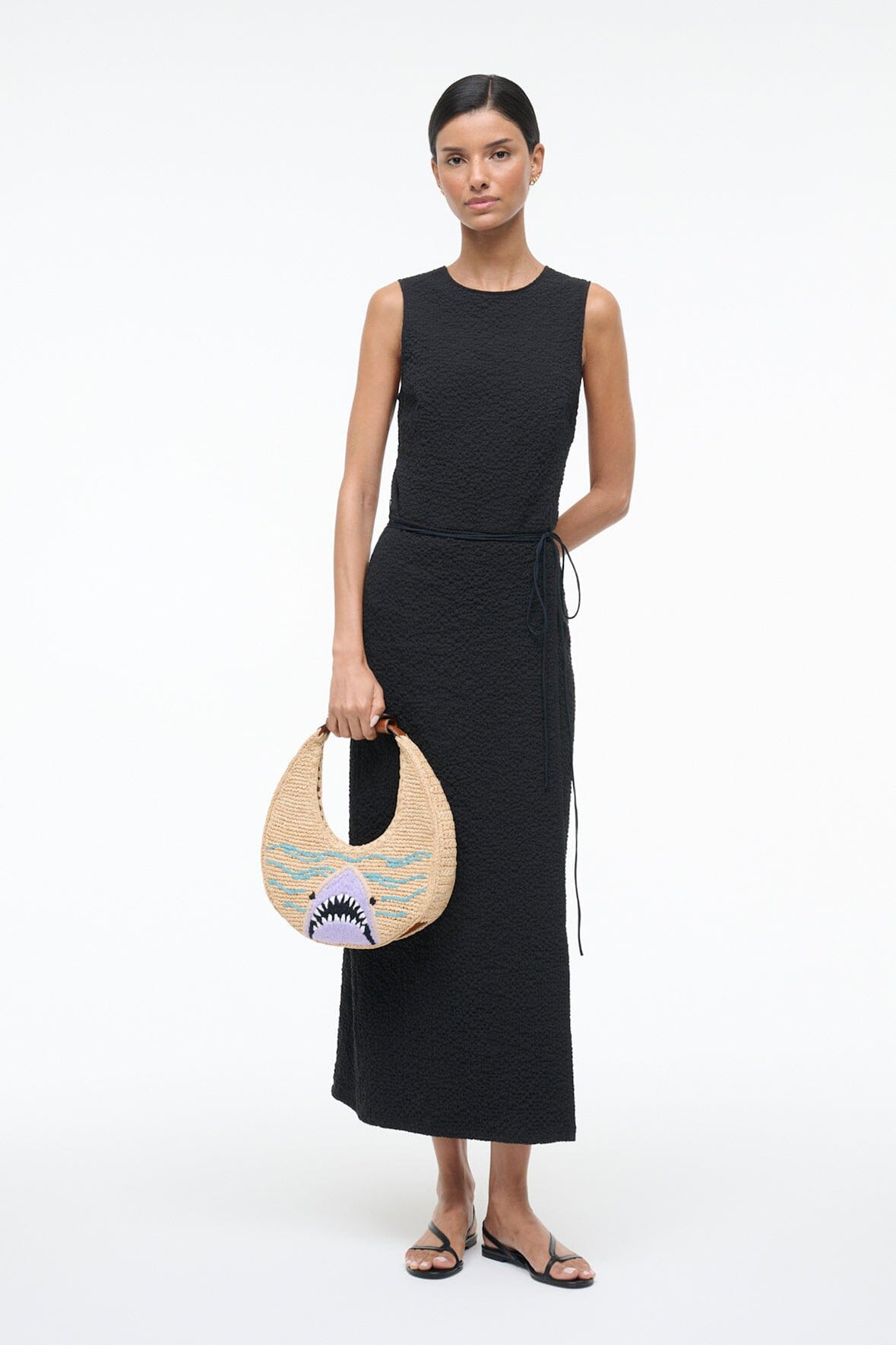 STAUD | Nema Dress Black