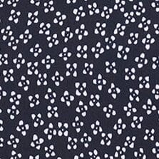 STAUD | Brenton Bikini Bottom Black Woodblock Ditsy Floral