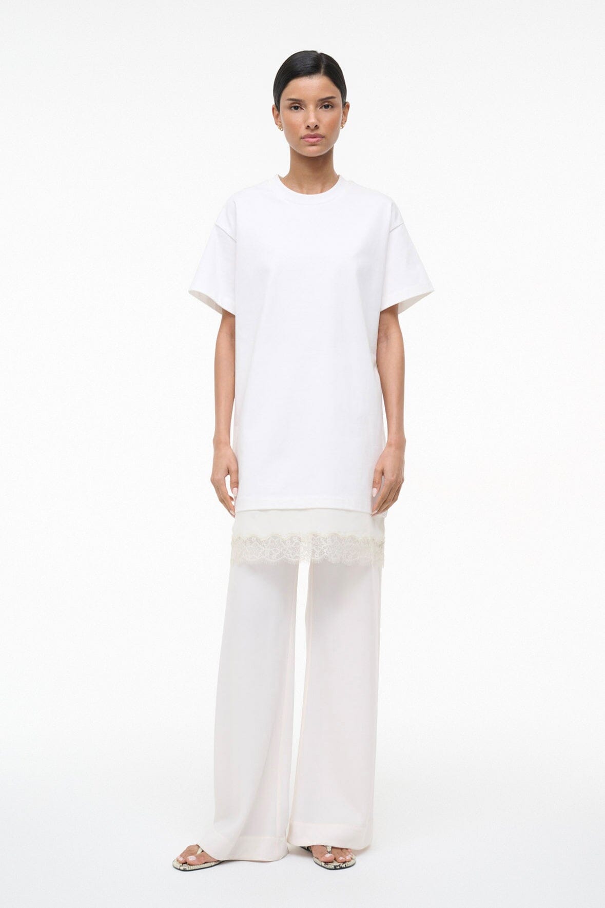 STAUD | Grier Dress Ivory