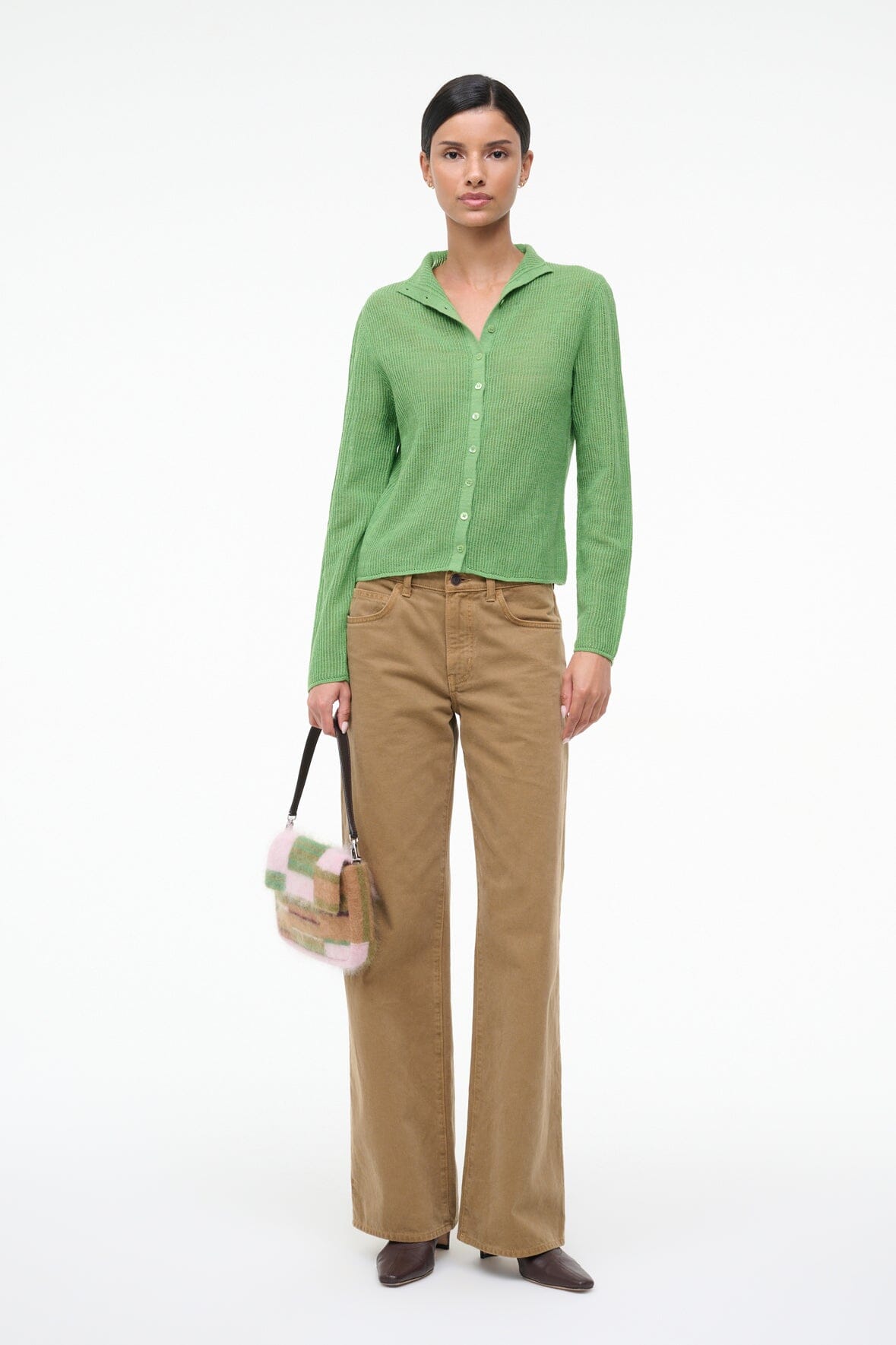 STAUD | Marianne Sweater Leaf