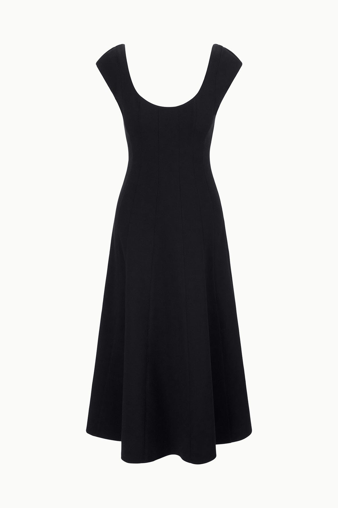 STAUD | Charlotte Dress Black
