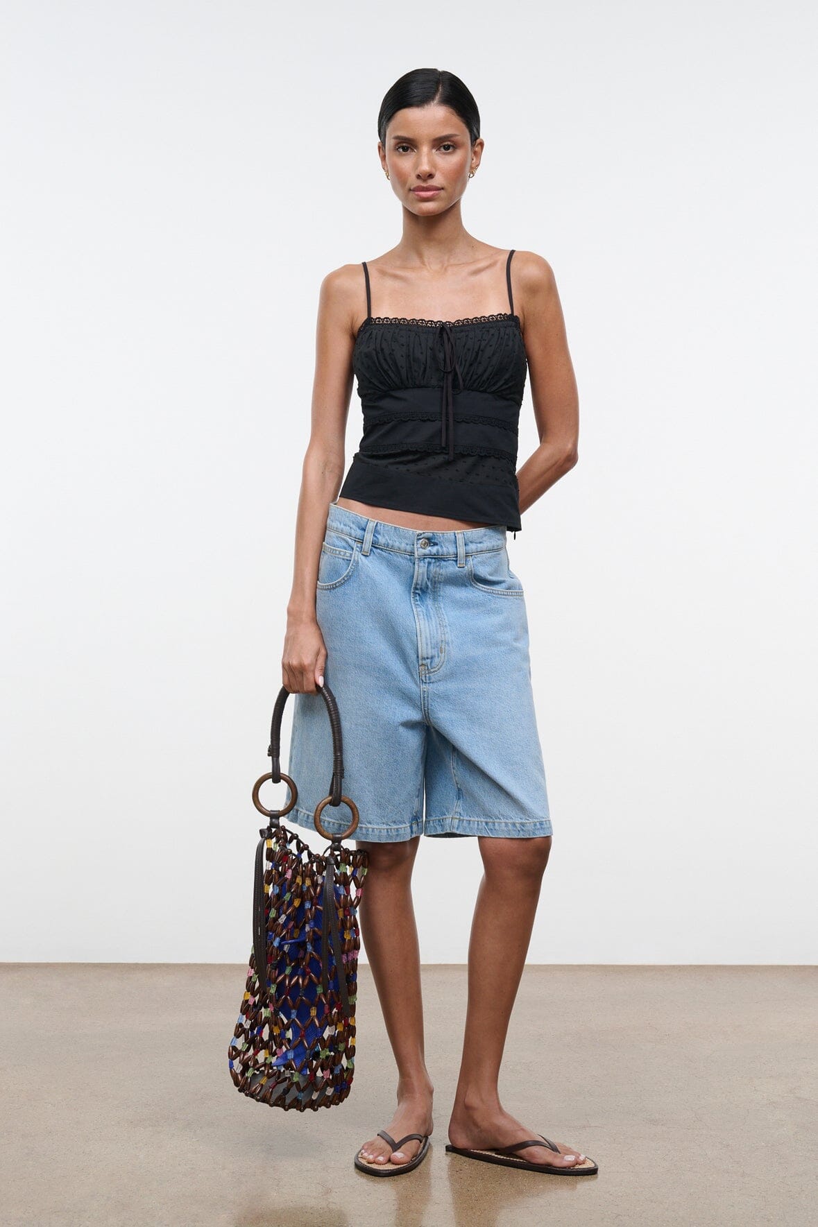 STAUD | Halie Top Black
