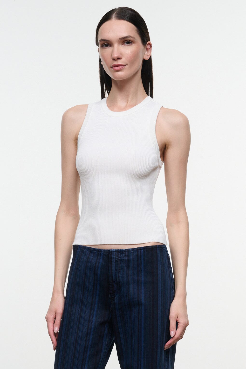 STAUD | Malia Tank White