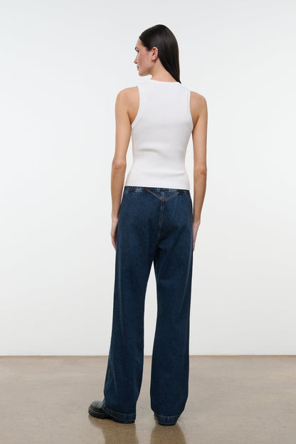 STAUD | Malia Tank White