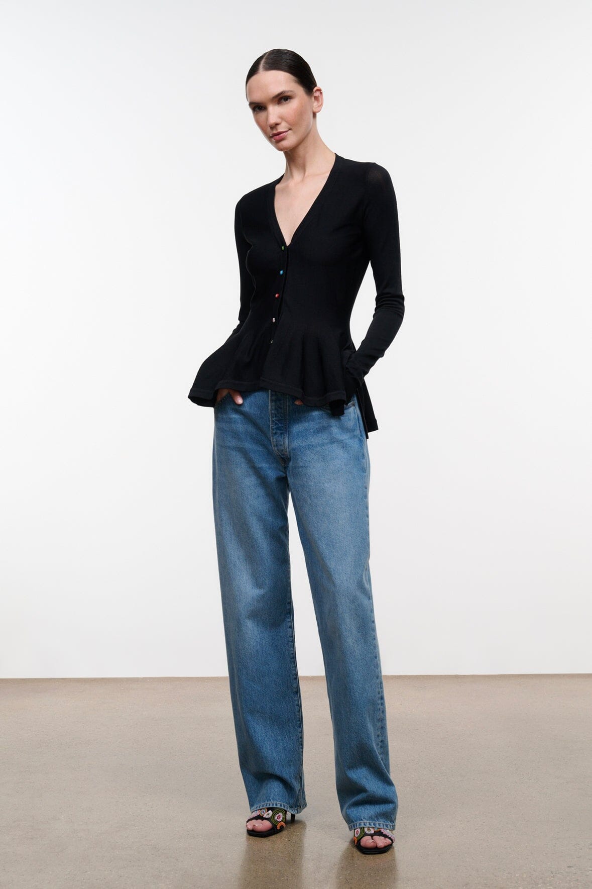 STAUD | Jamie Top Black