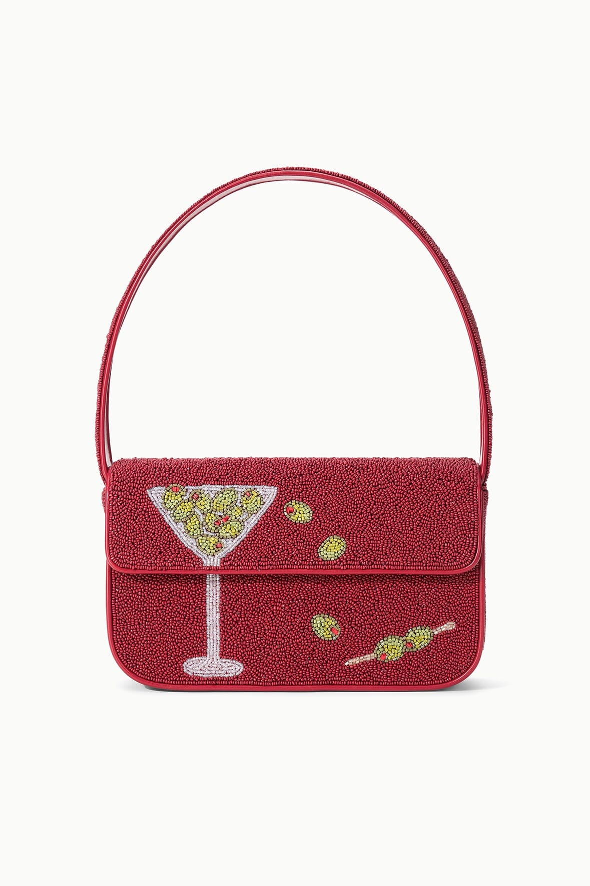 STAUD | Tommy Beaded Bag Extra Dirty