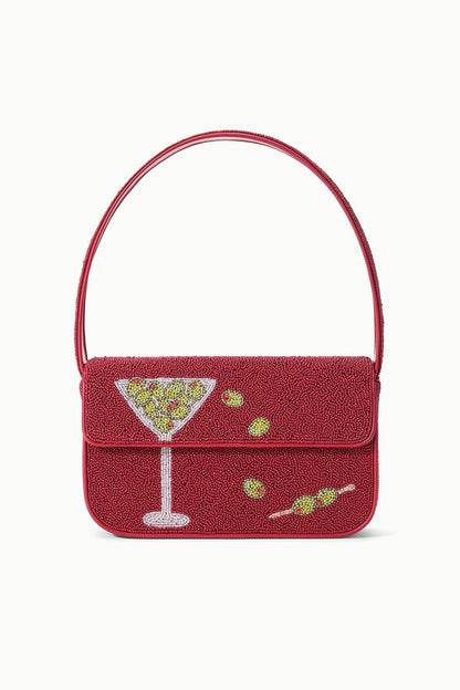 STAUD | Tommy Beaded Bag Extra Dirty