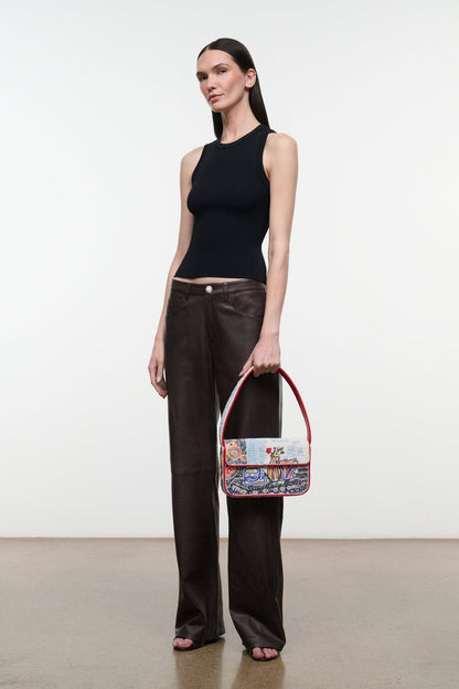 STAUD | Tommy Beaded Bag Teatime