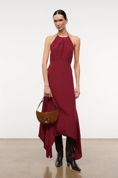 STAUD | Harlow Crescent Shoulder Bag Tabac
