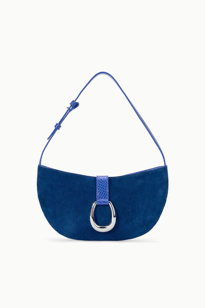STAUD | Harlow Crescent Shoulder Bag Cobalt