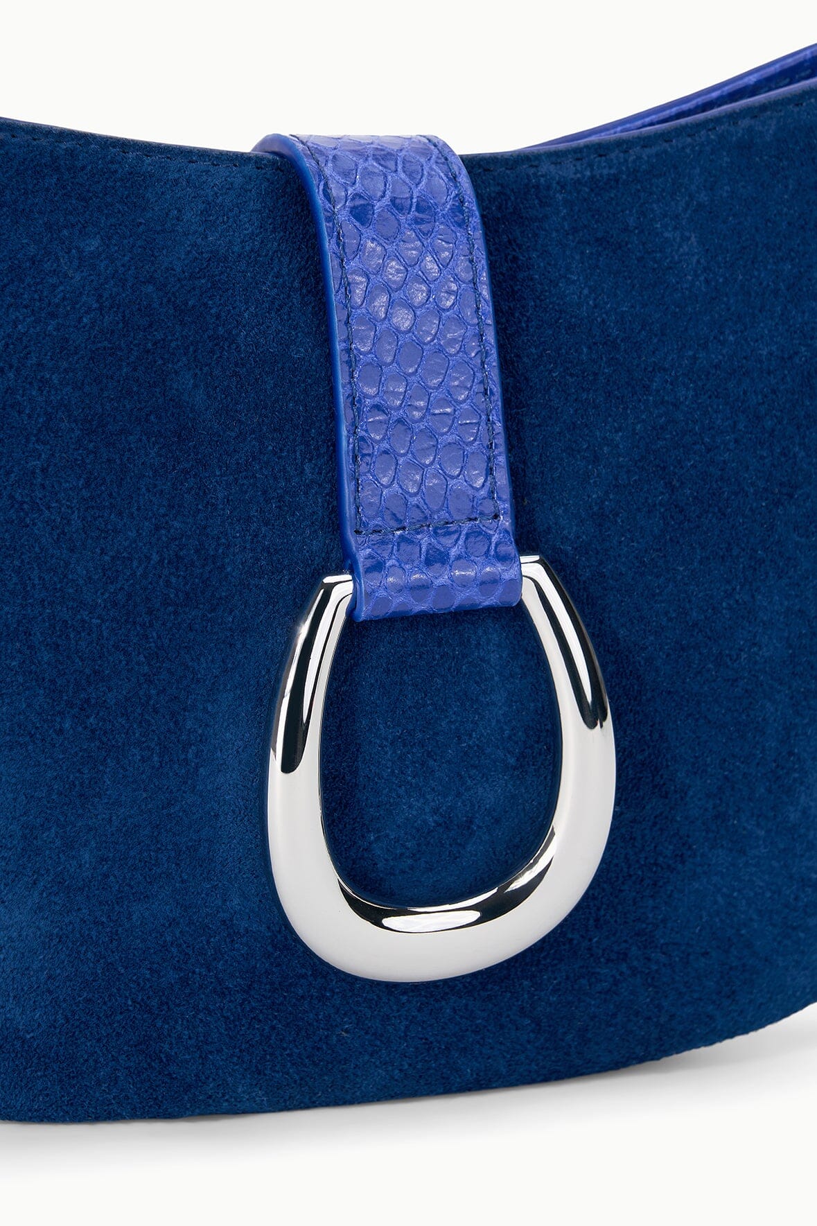 STAUD | Harlow Crescent Shoulder Bag Cobalt