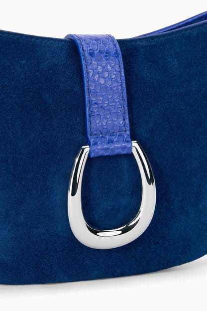 STAUD | Harlow Crescent Shoulder Bag Cobalt