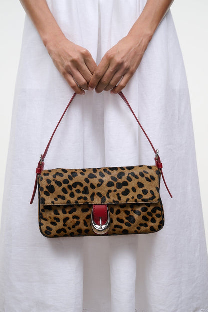 STAUD | Harlow Bag Cheetah
