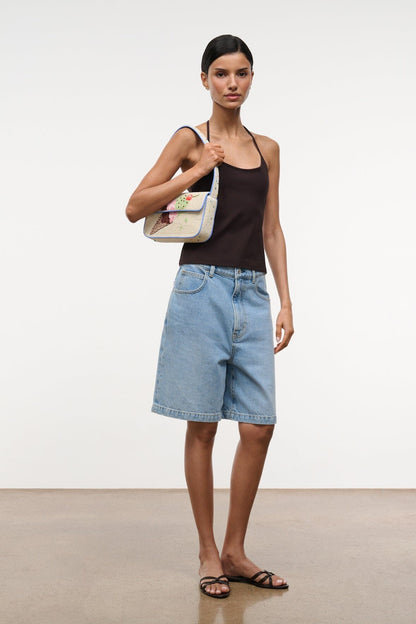 STAUD | Tommy Beaded Bag Triple Scoop