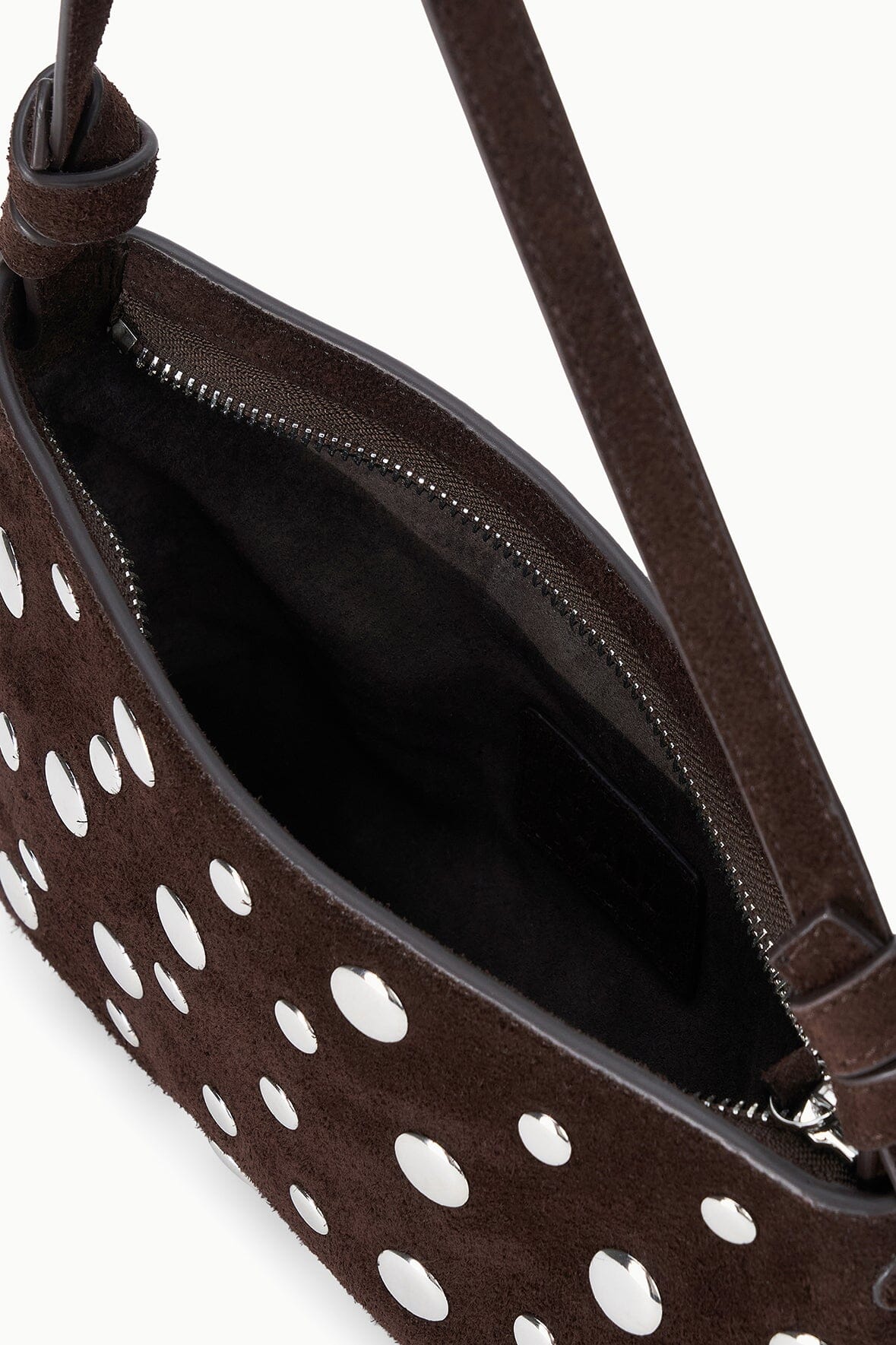 STAUD | Dani Mini Shoulder Bag Espresso Studs