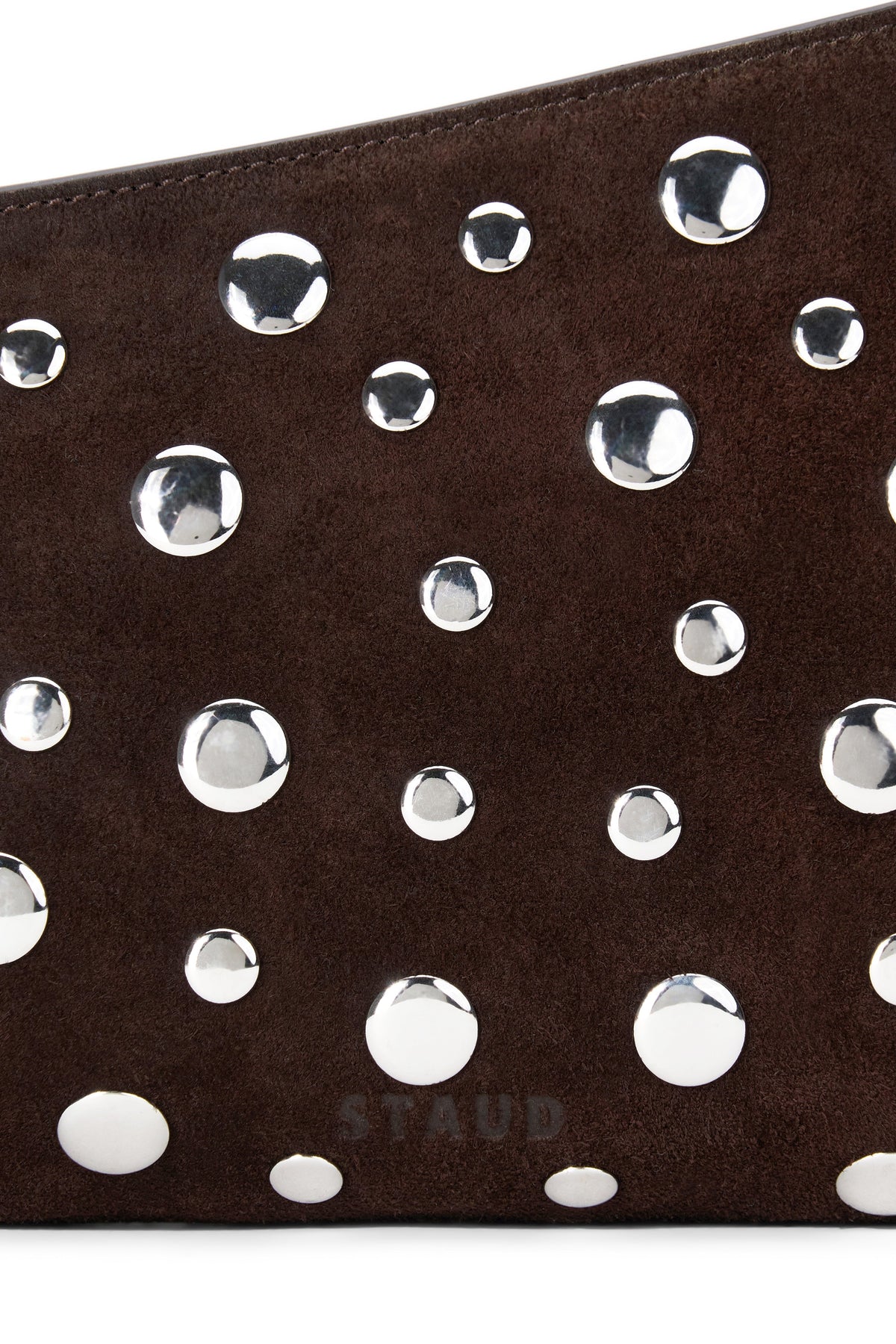 STAUD | Dani Mini Shoulder Bag Espresso Studs