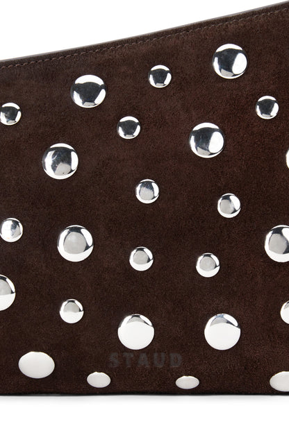 STAUD | Dani Mini Shoulder Bag Espresso Studs