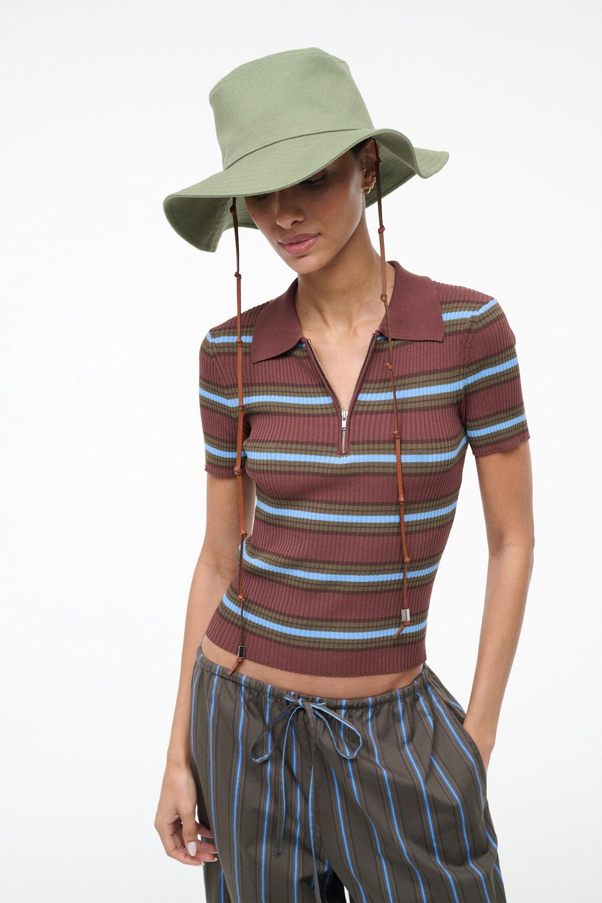 STAUD | Coast Bucket Hat Fern
