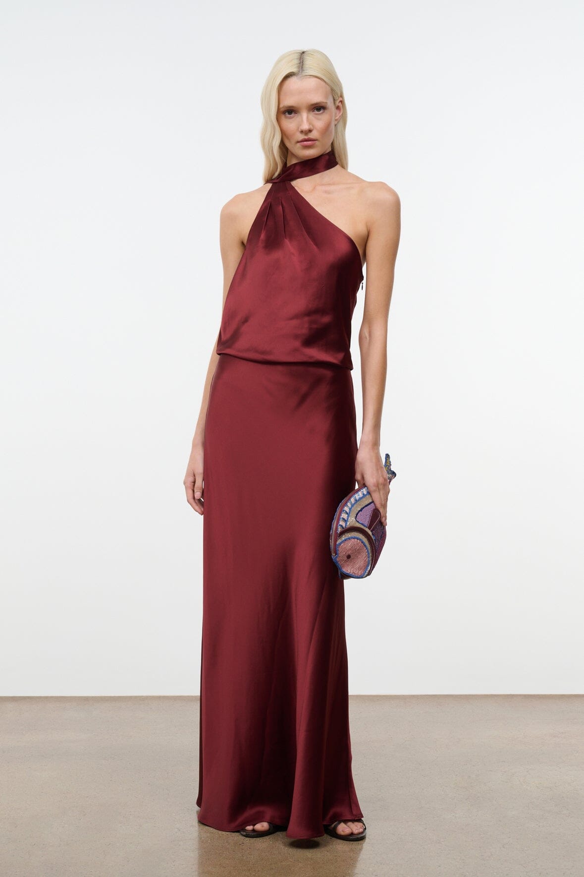 STAUD | Estelle Dress Pinot