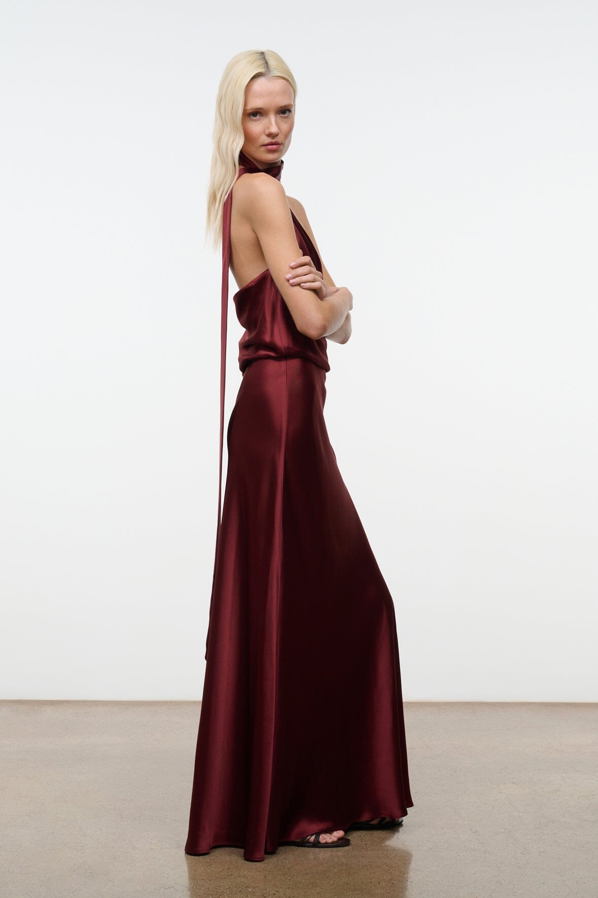 STAUD | Estelle Dress Pinot