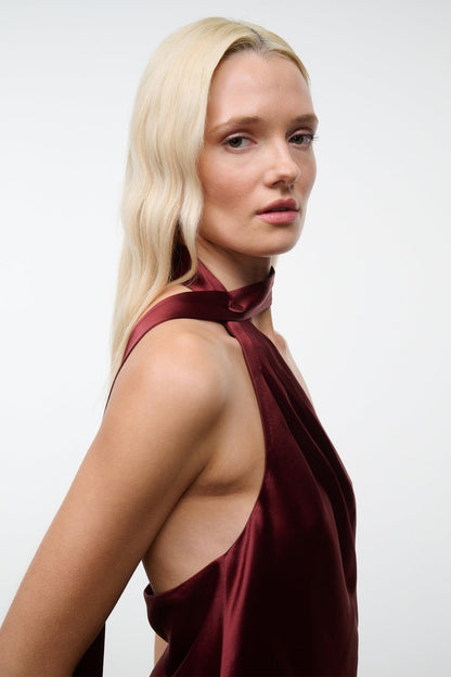 STAUD | Estelle Dress Pinot