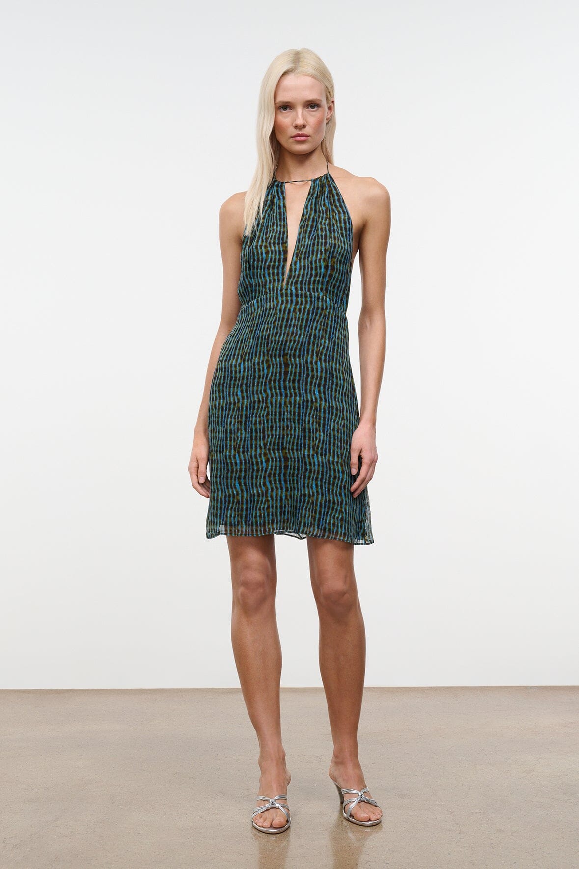 STAUD | Tali Dress Tidal Shell
