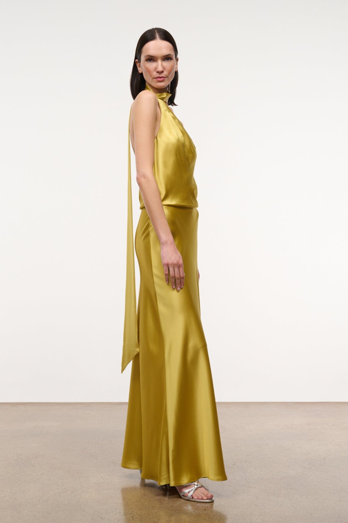 STAUD | Estelle Dress Citron
