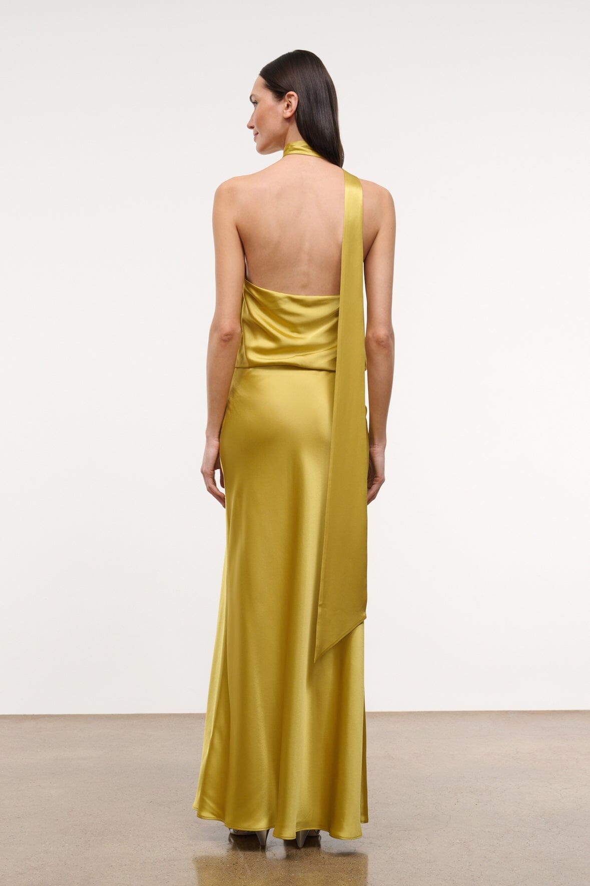 STAUD | Estelle Dress Citron